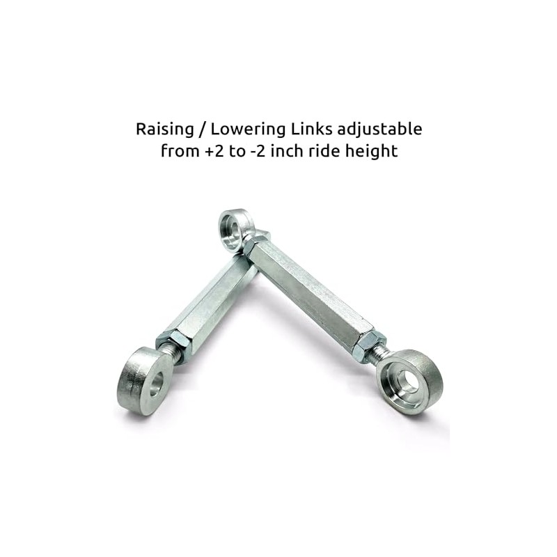 H2 H2R H2SX ZH2 Adjustable Raising Lowering Links Kit +2