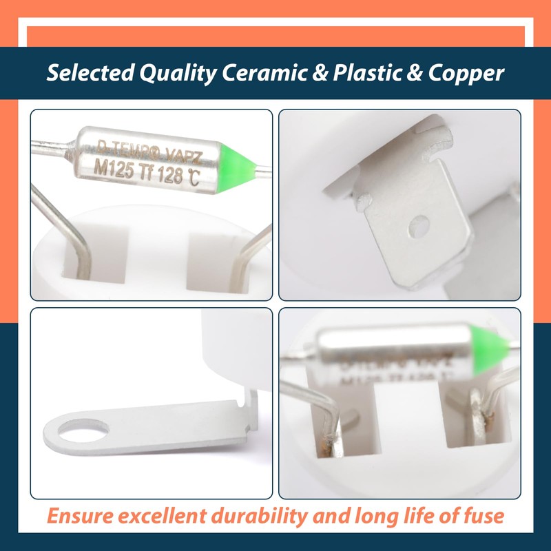 Lisnhlin S53702000 Fuse Link Replacement for Broan Various Models Water