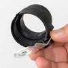 Trailer Plug Holder, 1 Piece, in Black, Hanging Drawbar Holder