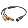 To Bnc Rca Cable With Video Audio