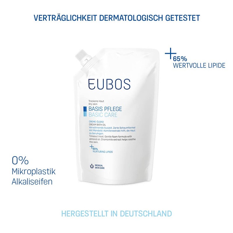 Eubos Cream Oelbad Refill. 400 ml