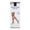 Berkshire Women's Plus Size Comfy Curvy Cuff Socks, Black