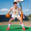 Haakong Striped Sweatbands Set Sports Headband and Wristbands Sweatbands Striped