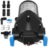 03526-144A 12V RV Water Pump Water System Pump, 2.9 GPM,