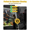 fishkeeper 8-in-1 Electric Aquarium Cleaning Brush - IPX9 Waterproof, LED