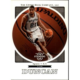 2003 Upper Deck Standing O Basketball Card (2003-04) #70 Tim Duncan