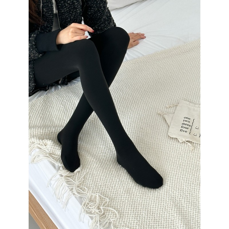 Women's Golf Stockings Winter Brushed Tights Yuval 500D Thermal Leggings