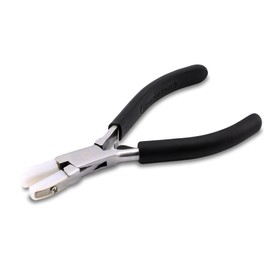 Beadalon Nylon Jaw Pliers, Flat Nose, Tip Size: 0.32 in x 0.80 in / 8 mm x 20 mm, 1-Screw Attachment, 5 in / 12.7 cm