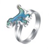 Lovely Dinosaur Face Color Change Ring Mood Emotion Temperature Adjustable