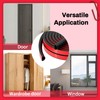 RAINFLOW 20FT Weather Stripping Door Seal - Self Adhesive Door