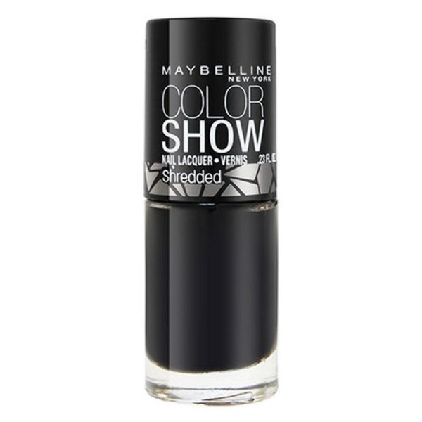 Maybelline Color Show Shredded Nail Lacquer - Carbon Frost - 0.23 oz