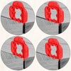 Lyreh 6pcs Deck Spacers, Durable Deck Board Spacer Tool with