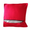 ALKIMIA INC Mexican Handmade Pillow Cover Chiapas Embroidery (Red)