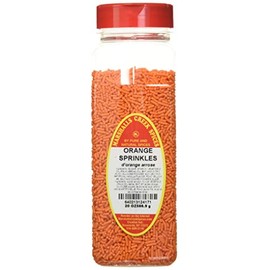 Marshall’s Creek Spices Sprinkles Seasoning, Orange, XL Size, 20 Ounce