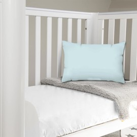 Pizuna 100% Cotton Fitted Travel Sheet Violet Grey, 400 Thread Count Long Staple Cotton Fitted Travel Sheet 60x120 cm, Sateen Weave 14 cm Deep Fitted Sheets 1 PC Violet Grey