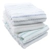 Hiorie Imabari Towel Face Towel, Left Thread Border Towel, Set