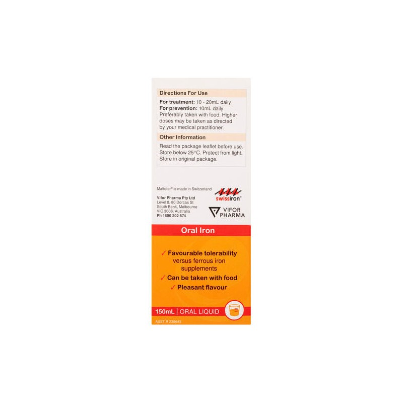 Maltofer Syrup Liquid 150mL