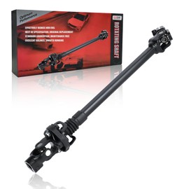 GZGN 55351113AE Steering Shaft w/U Joint Coupler Compatible with 1995-1996 Dodge Ram 1500 95-02 Ram 2500 Ram 3500 Steering Column Replace # 425-264 55351113AB 55351113AC 55351113AD