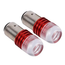 Luz de freno de la cola, 2 piezas rojo 1157 2357 estroboscópico intermitente LED bombillas para luces de freno de del coche