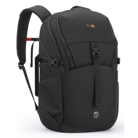 Tolaccea Daypack Backpacks Carry On 30L, Travel Backpack with Waterproof Zippers, Flight Approved Hand Luggage Casual Backpack for Men Women, Durable Bag for Work Business Hiking, Fits 15.6" Laptop