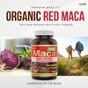 Herba Organic Red Maca Capsules for Women – 500mg, 150