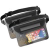 Canotagio Bolsa/Cangurera Impermeable. Set de 2 Cangureras Sumergibles a Prueba