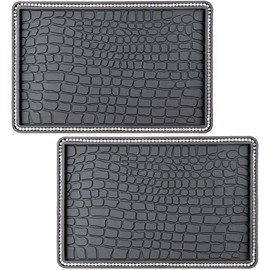 Luxshiny 2 Almohadillas Antideslizantes para Tablero De AutomóVil Tapetes para Salpicadero Resistentes Al Aceite Y Al Desgaste DiseñO Convexo para Mayor SujecióN Lavables Y Reutilizables Accesorio