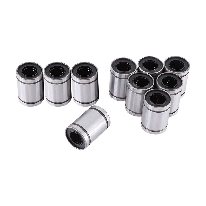 Plain Bearings, 10pcs LM12UU 12mm Linear Motion Ball Bearing Bushing