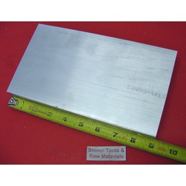 1/2" X 6" Aluminum 6061 Flat BAR 9" Long .500" Solid T6511 Plate Mill Stock
