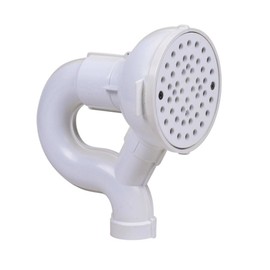 Oatey 2 in. PVC Floor drain with P-Trap and Cleanout
