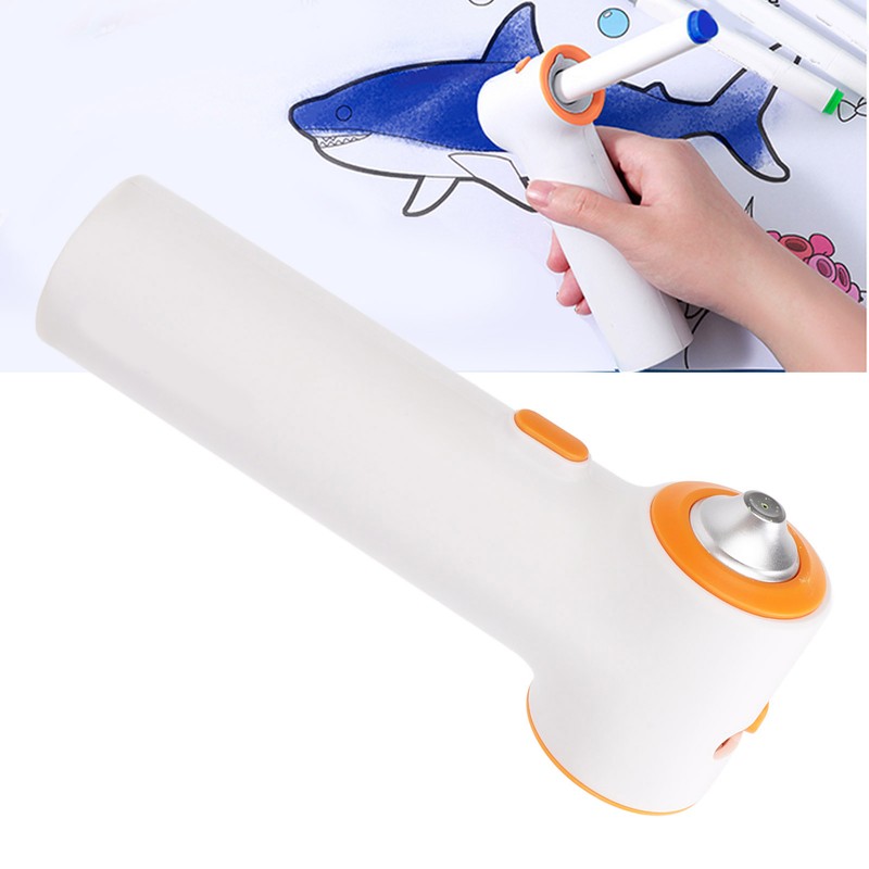 Electric Airbrush Marker USB Charging Washable Nontoxic Portable Easy Operation