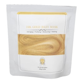 Sonew 100g Peel Off Jelly Maske, Feuchtigkeitsspendend, verfeinernd, tiefenreinigend, hautaufhellend, porenverkleinernd, Gesichts Gelee Maske(24K Gold)