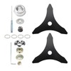 2PCS 10" x 3TTeeth Brush Cutter Blade ，Universal Brushcutter Blade