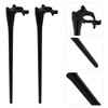 Abaodam 30pcs Garden Stakes for Christmas Lights Weatherproof Ground Spikes
