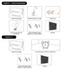 JBER 8 Pack Acoustic Foam Bass Trap Studio Foam 12"