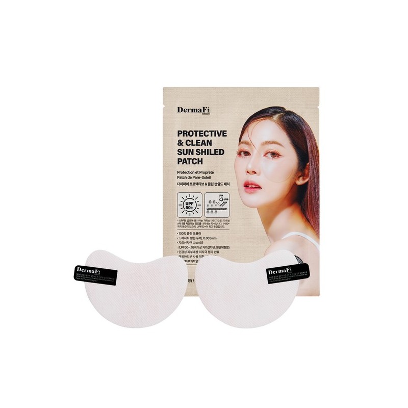 Dermapie Transparent Sun Shield Patch Cooling Hydration Patch 2 Boxes