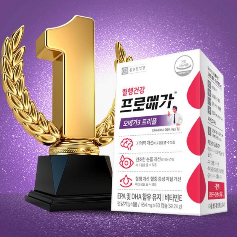 Chong Kun Dang Health Promega Omega 3 Triple 360 ​​Capsules