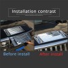 auguisy-motortrim Fit For Hummer H2 2003-09 Chrome Hood Deck Vent
