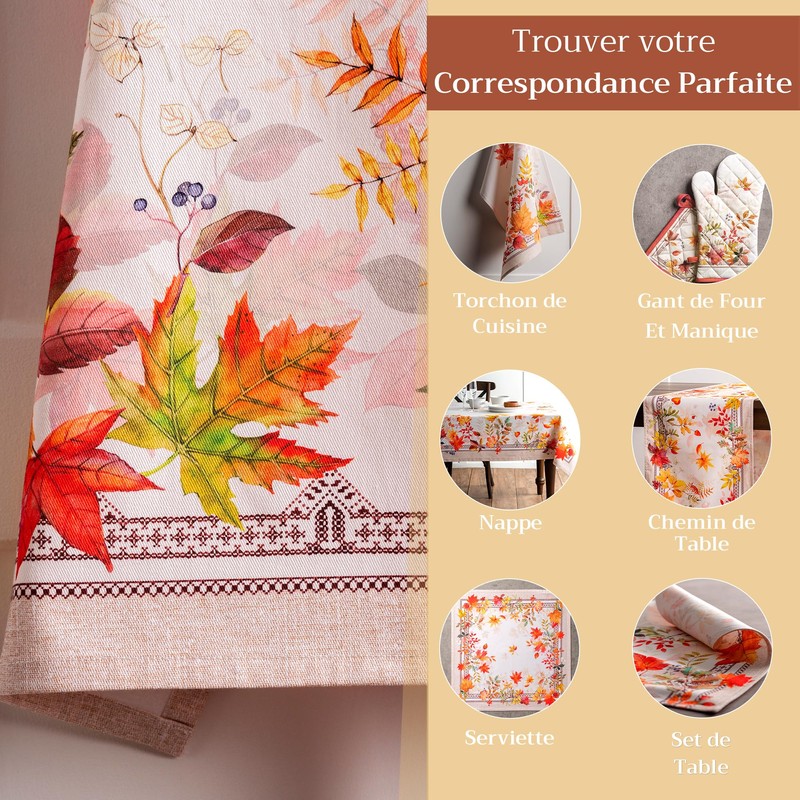 Maison d' Hermine Amarante 100% Cotton 1 Piece Kitchen Apron