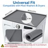 Silicone Washing Machine Cover Mat Waterproof Washer Dryer Top Protector
