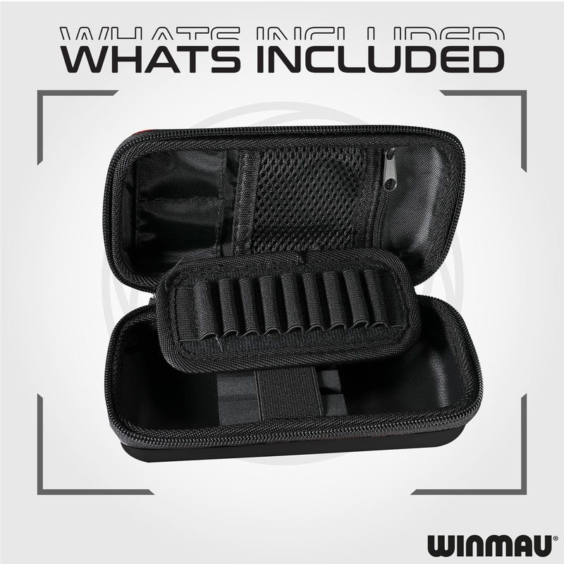 WINMAU Armor G1 Darts Wallet - Black. The dart case