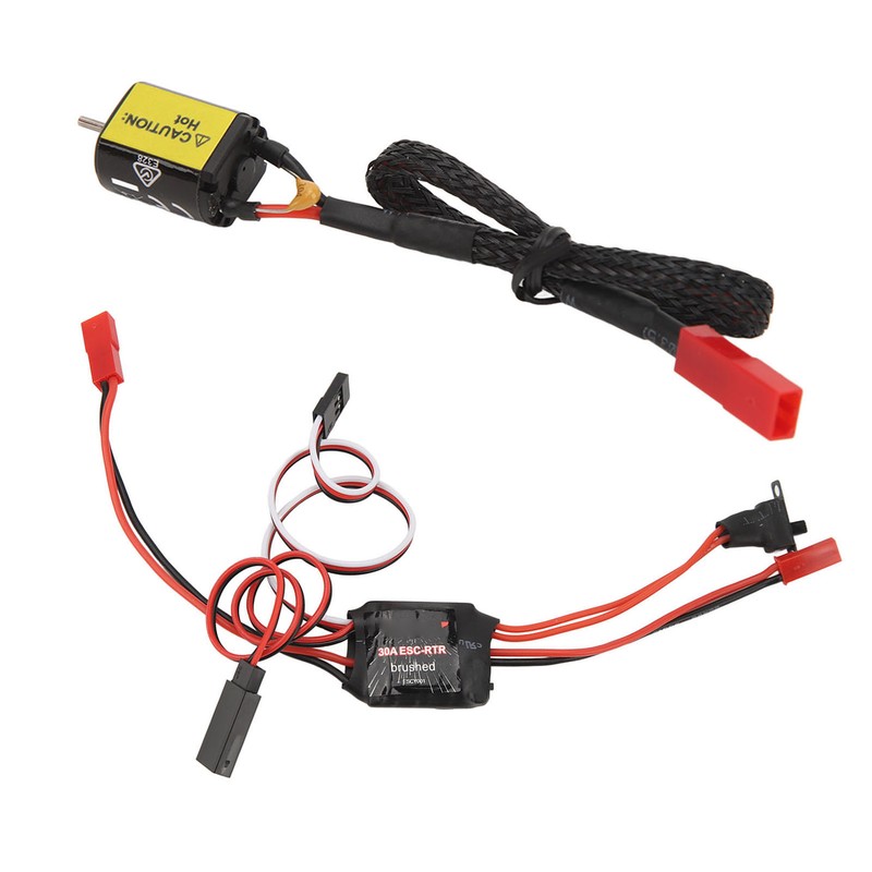 Rc Brushed Motor Esc Combo Low Noise High Torque 030