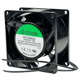 for SUNON SF23080A-2083HBL GN SF Series 2850 RPM 8038 0.09/0.08AMP 220-240V 50/60Hz Cabinet air Cooling Fan