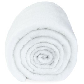 HOMBYS 300 GSM Thickness Upholstery Quilt Batting, Polyester Fabric by The Roll, Cuttable Stuffing for Couch Cushion, Protecting Furniture and Handicraft, (48 inch * 5 Yards)