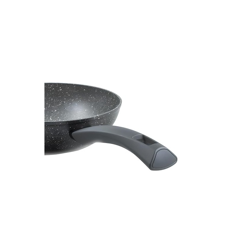 Zanetti - Durapietra Induction Wok Pan, 20 cm, Non-Stick Coating,