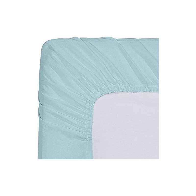 Rohi Bedding Duck Egg Cotton Blend Single Bed Size Fitted