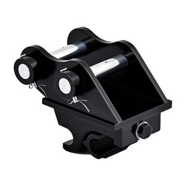 Mini Excavators Quick Coupler，for Small Digger 0.8ton to 1.5tons Excavator，Quick Change Hitch Attachment-Black