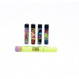 4 Lighter Combo Pack Psychedelic Mushrooms + DSS Torage Tube