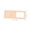 BESPORTBLE Wooden Sauna Air Vent Grille Durable Cedar Ventilation Opening