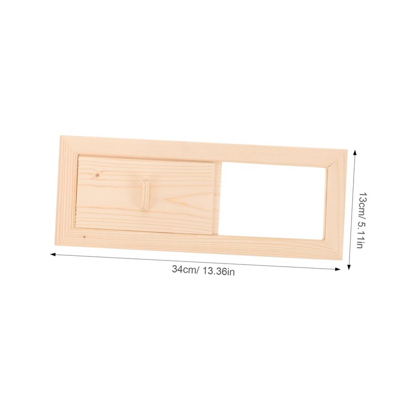 BESPORTBLE Wooden Sauna Air Vent Grille Durable Cedar Ventilation Opening
